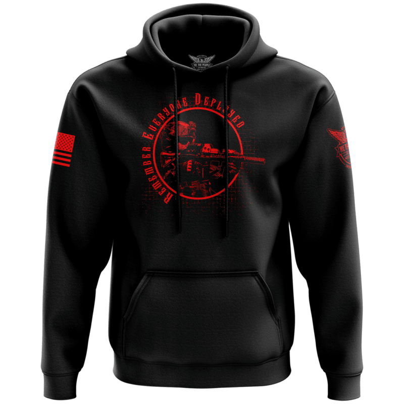 Remember Everyone Deployed R.e.d Hoodie