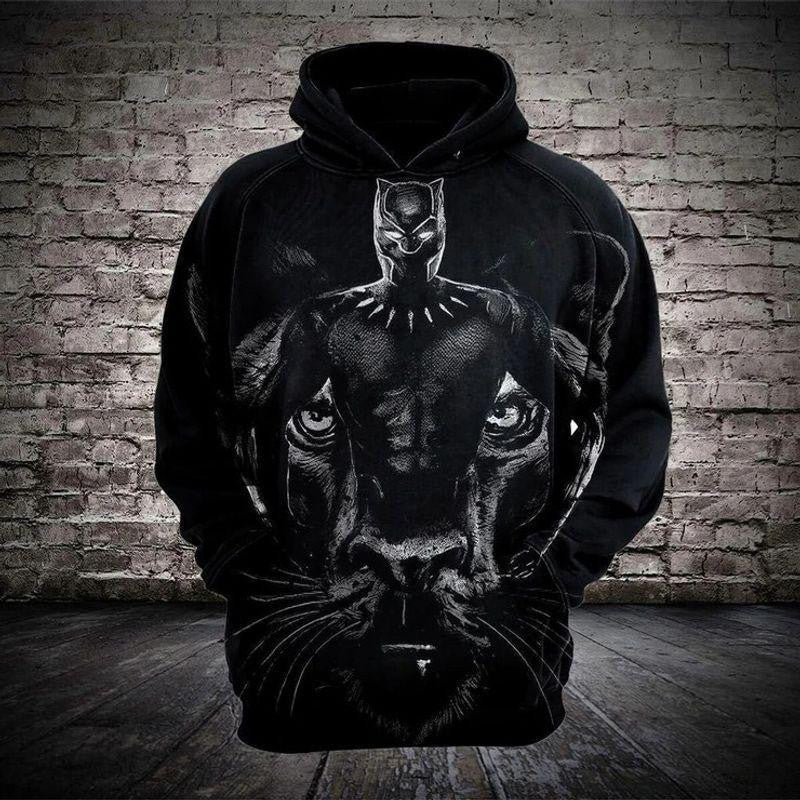 Marvel Hoodie Black Panther 3d Hoodie Zip Hoodie