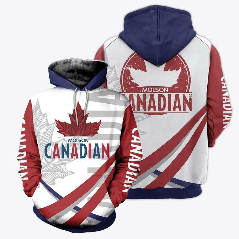 Molson Canadian 3d All Over Print Hoodie 377