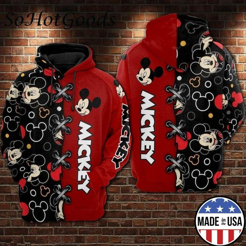 Mickey Full Printing Walt Disney Full Printing 3d Hoodie 342