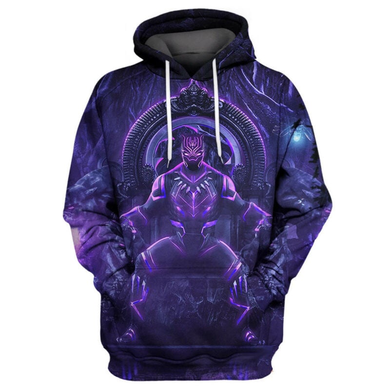 Marvel Black Panther Hoodie Zip Hoodie